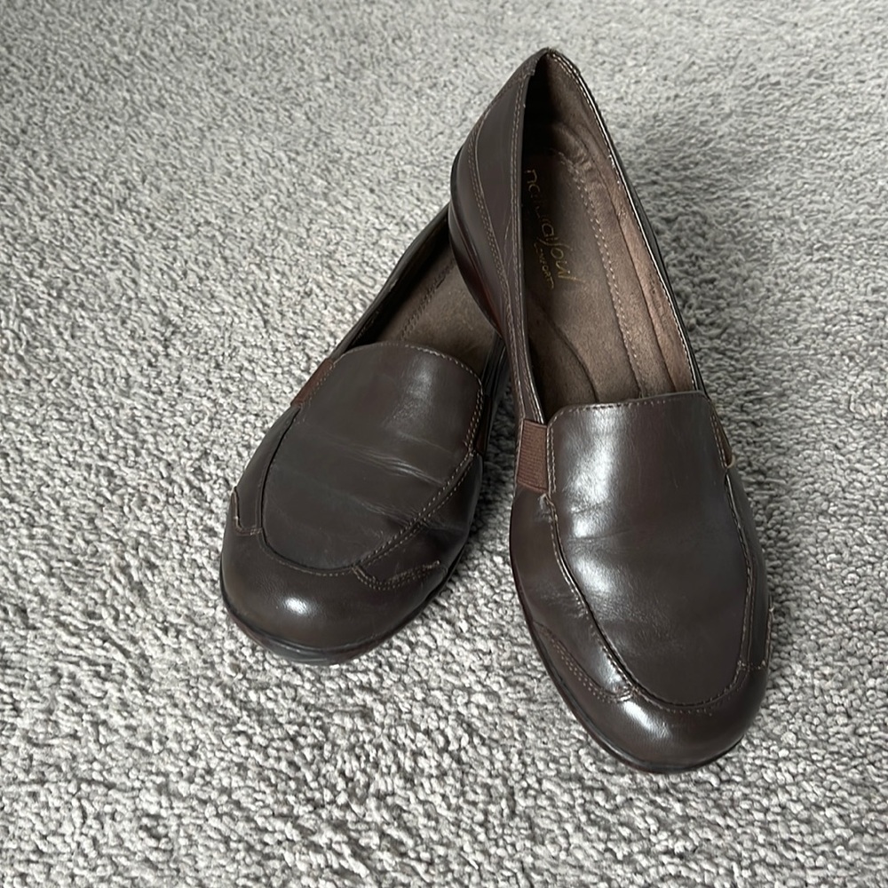 Brown Flats size 7M